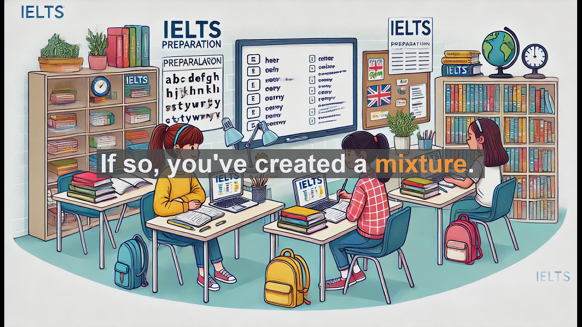 'Video thumbnail for 2500 Must Know IELTS 5.5 Vocabulary - Understanding 'Mixture': Essential IELTS Vocabulary'