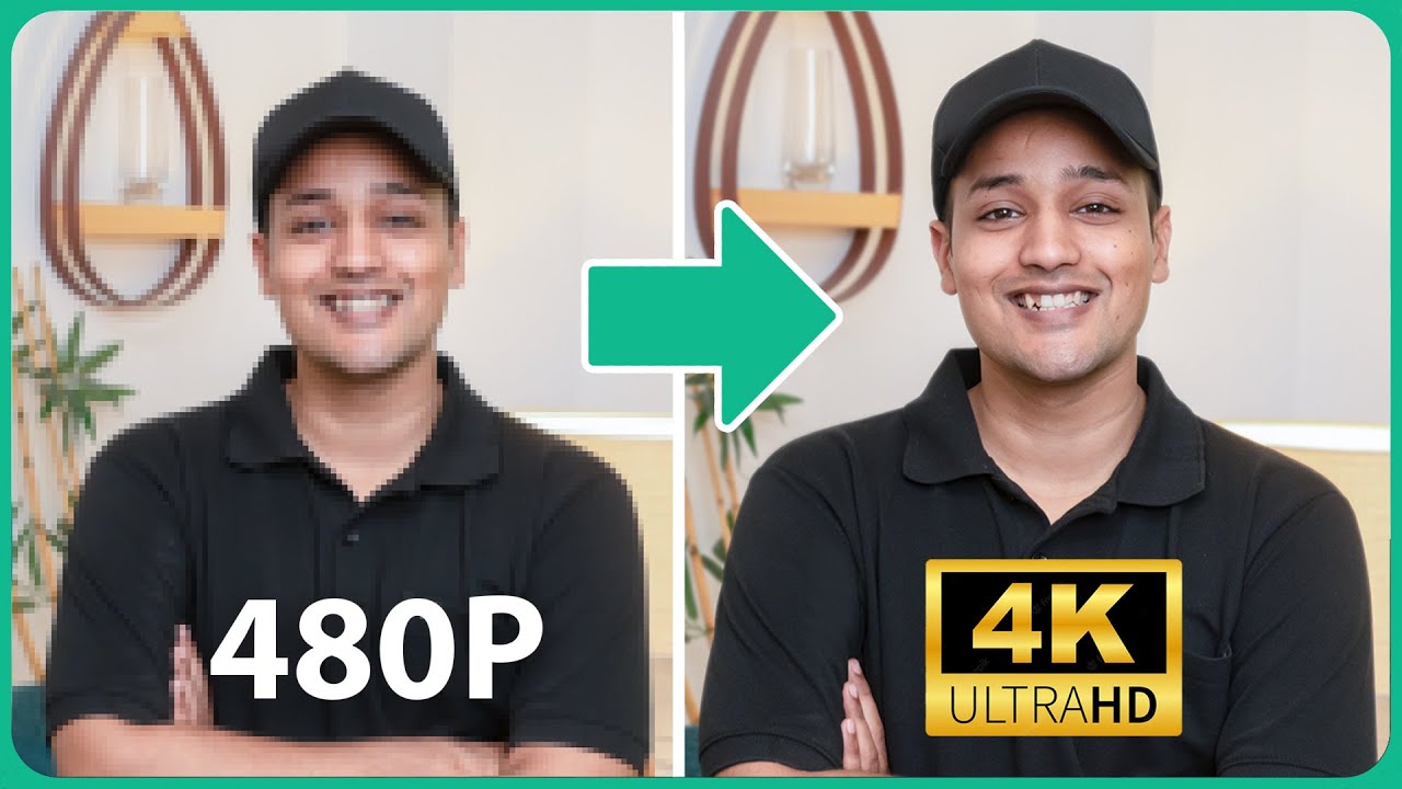 'Video thumbnail for How to Increase Video Quality _ Enhance to 4K'