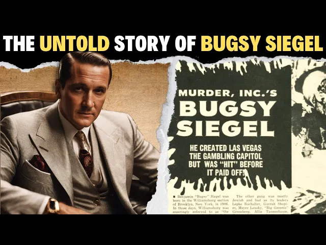 'Video thumbnail for The Untold Story of Bugsy Siegel: Gangster, Dreamer, and Hollywood's Hidden Influence!'