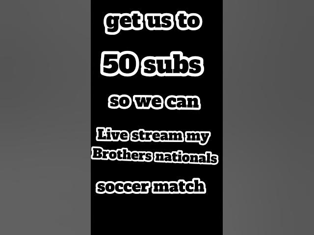 Video thumbnail for get us to 50 subs pls🙏🙏🙏🙏