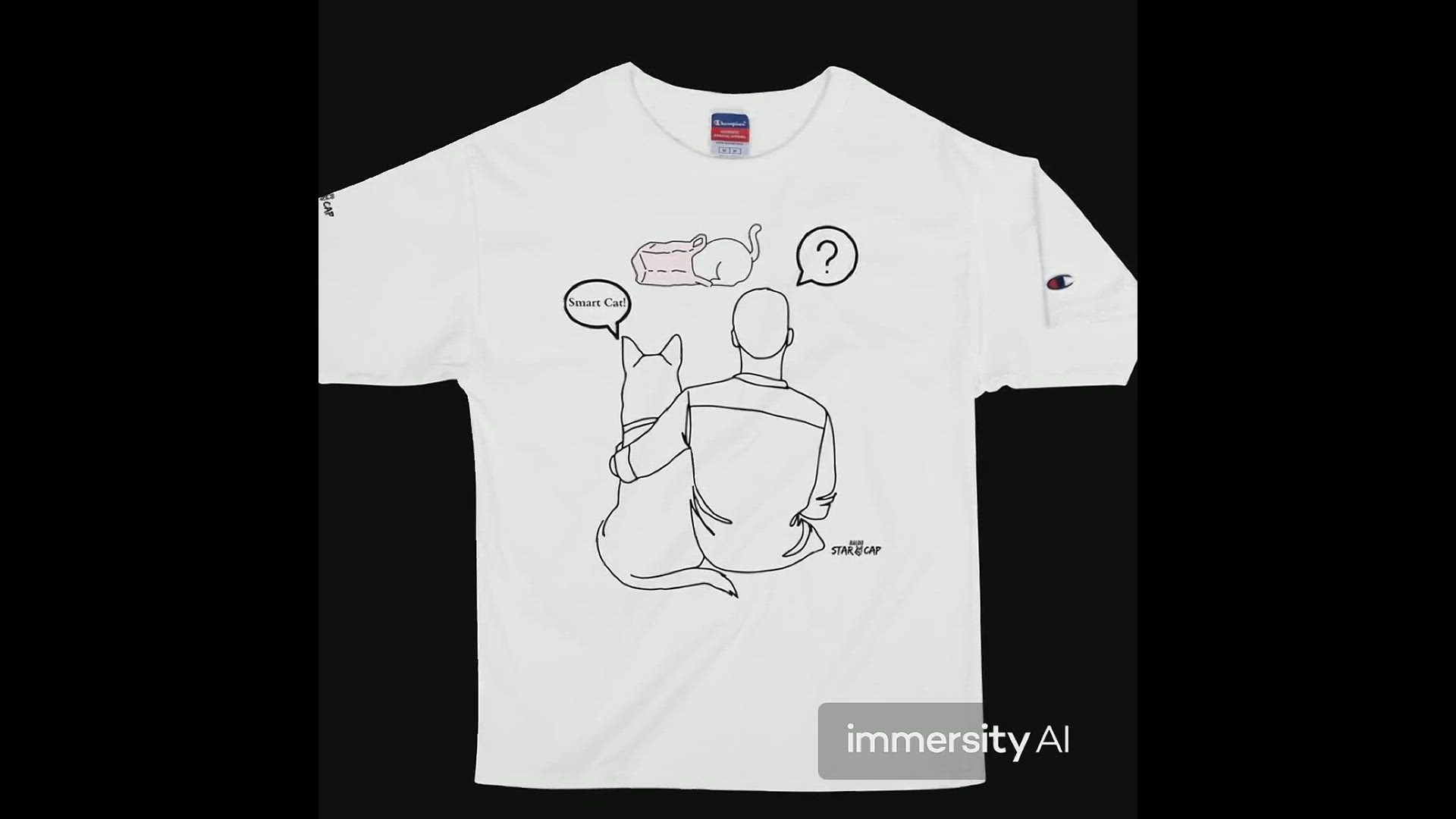 Video thumbnail for mens-champion-t-shirt-white-front-665560f496861_animation