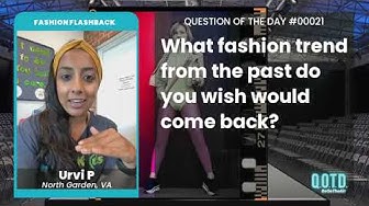 Video thumbnail for Urvi thinks high-waisted pants are totally in. A fashion moment!