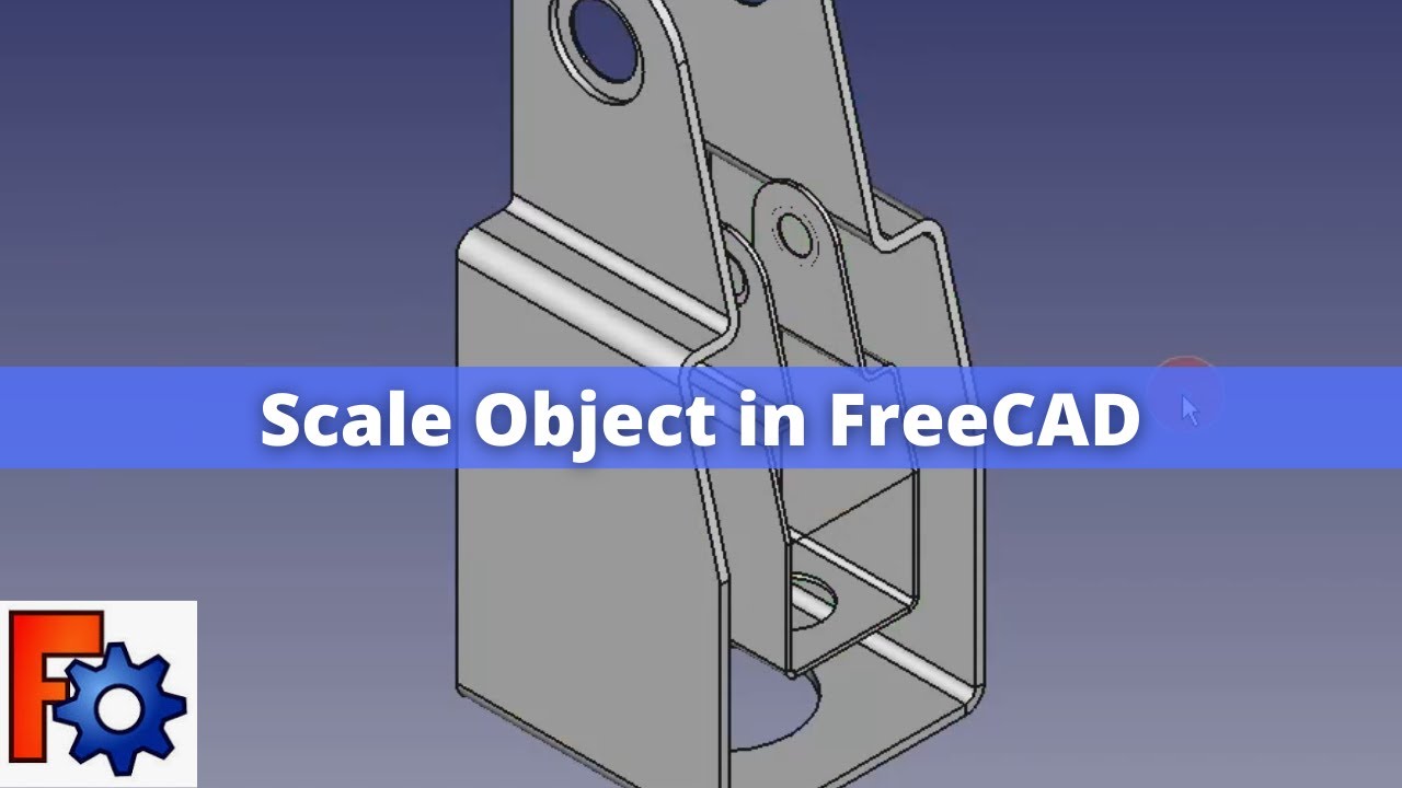 'Video thumbnail for Scale Object in FreeCAD | FreeCAD Tutorial | Mechnexus |'
