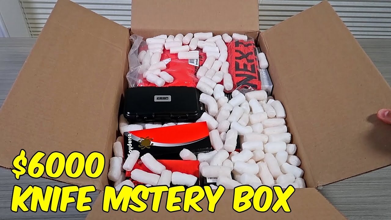 Video thumbnail for $6000 Knife Mystery Box