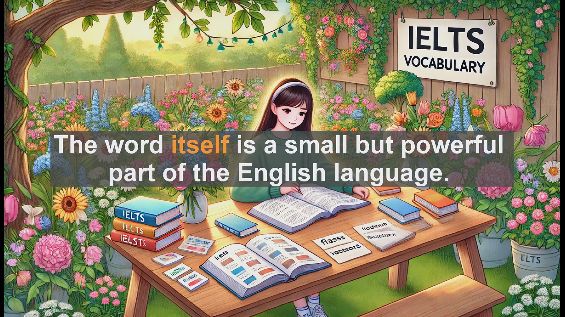 'Video thumbnail for 2500 Must Know IELTS 5.5 Vocabulary - Mastering 'Itself': Boost Your IELTS Score with This Reflexive Pronoun'