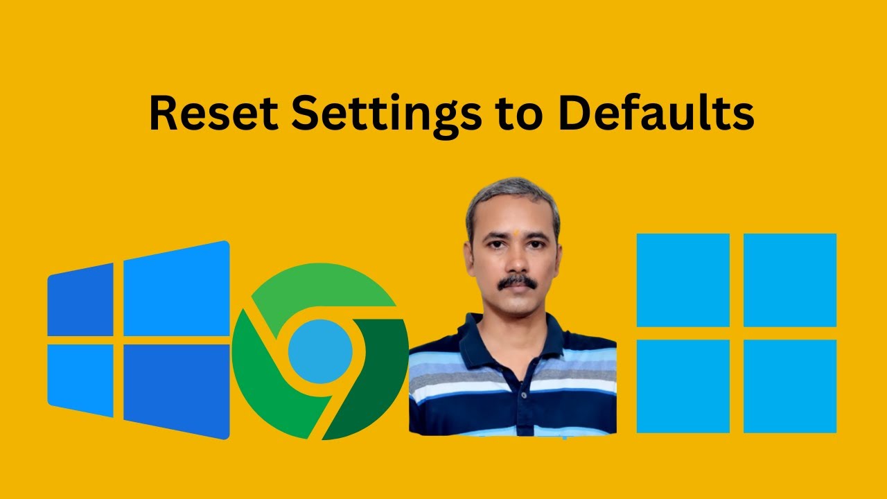 'Video thumbnail for How to Reset Settings to Defaults on Google Chrome on Windows 11 and 10 | GearUpWindows Tutorial'