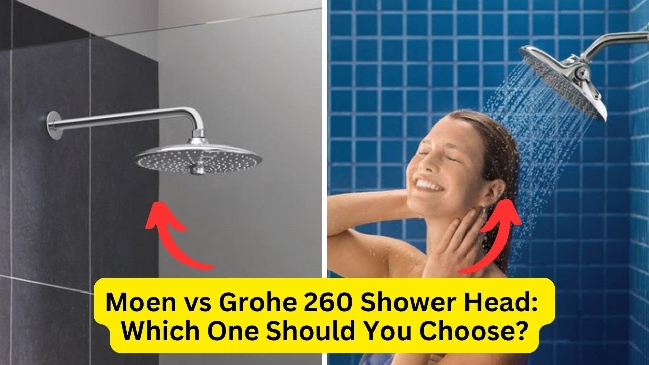 'Video thumbnail for Moen vs Grohe 260 Shower Head: Which One Should You Choose?'