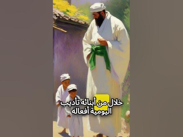 Video thumbnail for قصة لقمان الحكيم عن كيفية تربية الأبناء #قصص #خواطر_دينية #معلومات_دينية #قصص #صلوا_على_النبي #حكم