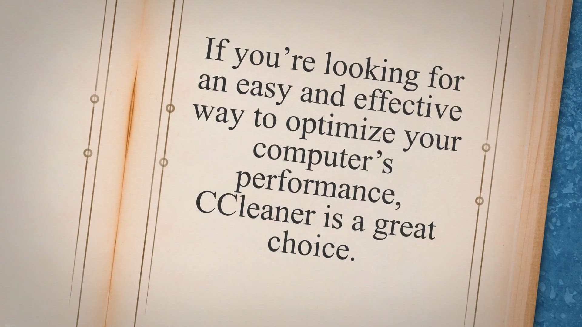'Video thumbnail for CCleaner: An All-in-One Solution to Optimize Your Computer'