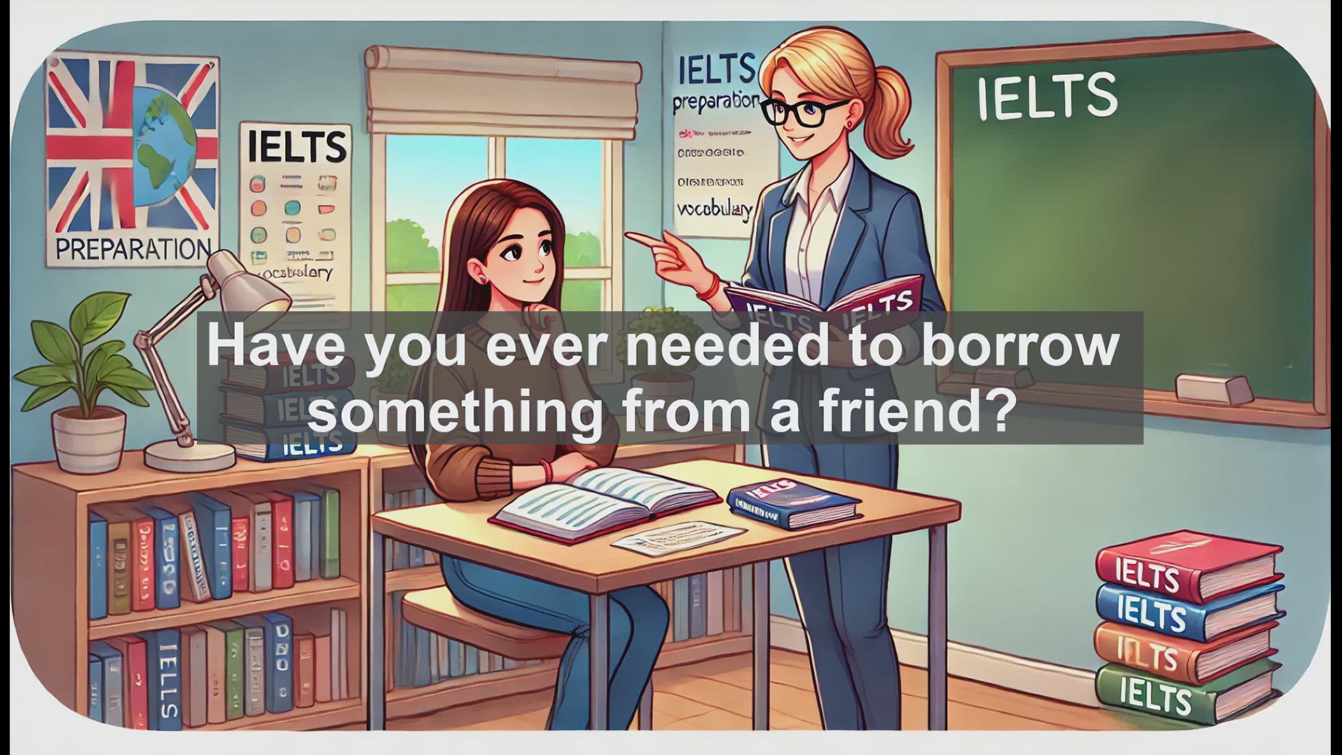 'Video thumbnail for 2500 Must Know IELTS 5.5 Vocabulary - Understanding the Verb 'Lend': Definition, Usage, and Common Mistakes'