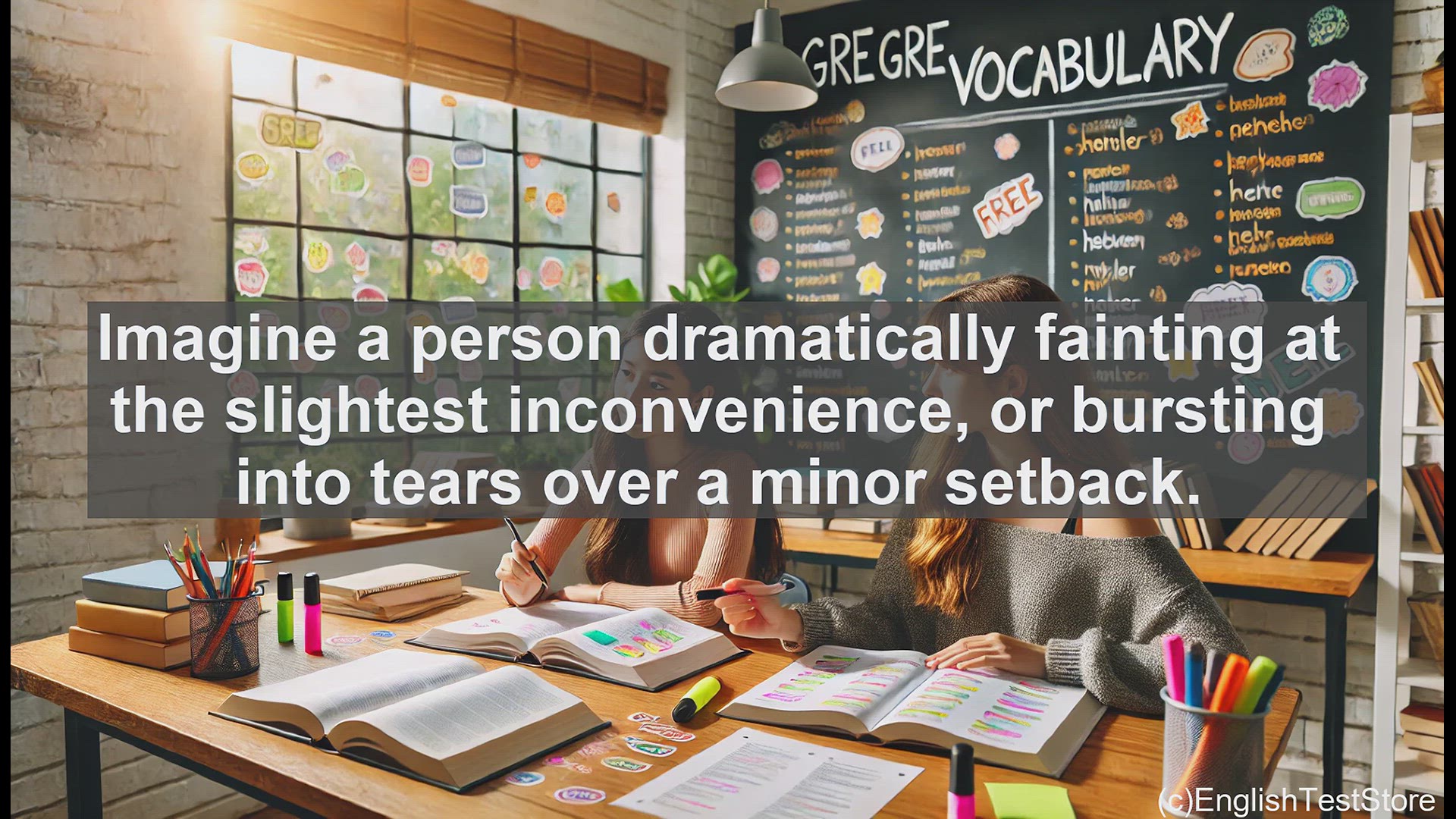 'Video thumbnail for GRE Vocabulary Lesson: Histrionic Behavior - Exaggerated Emotions Unveiled'