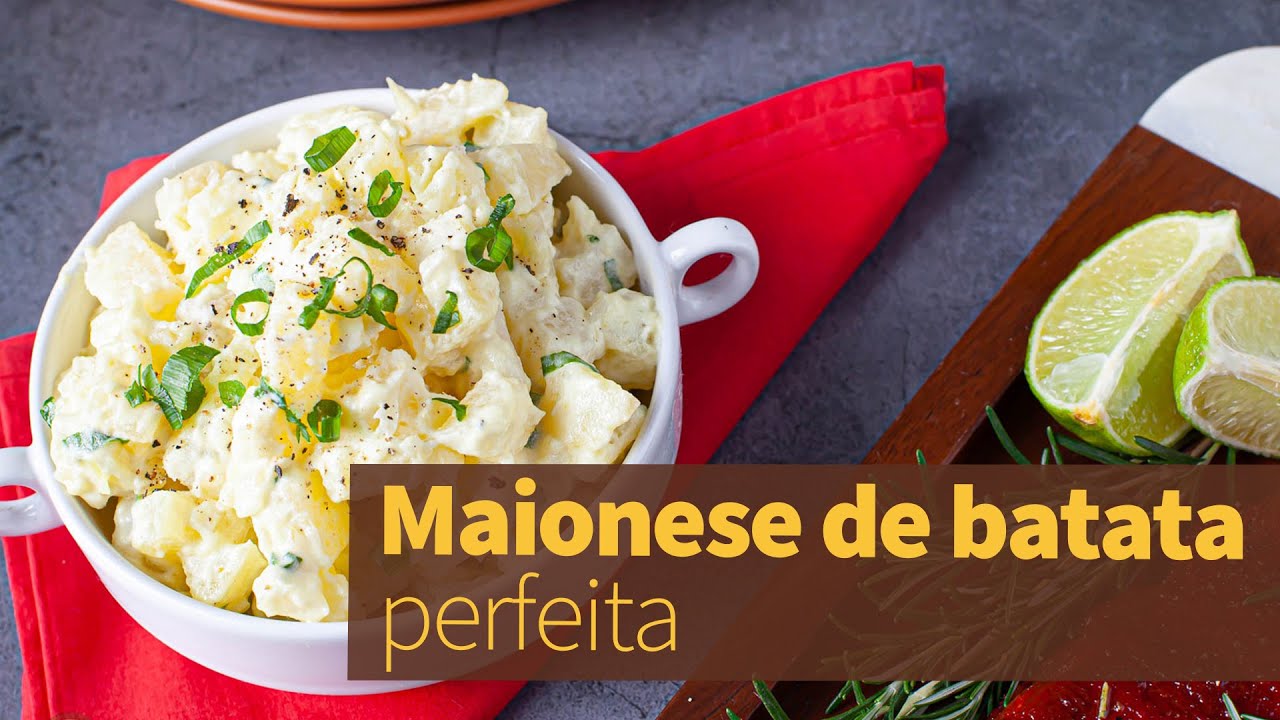 'Video thumbnail for a MELHOR maionese de batata que você já comeu!'