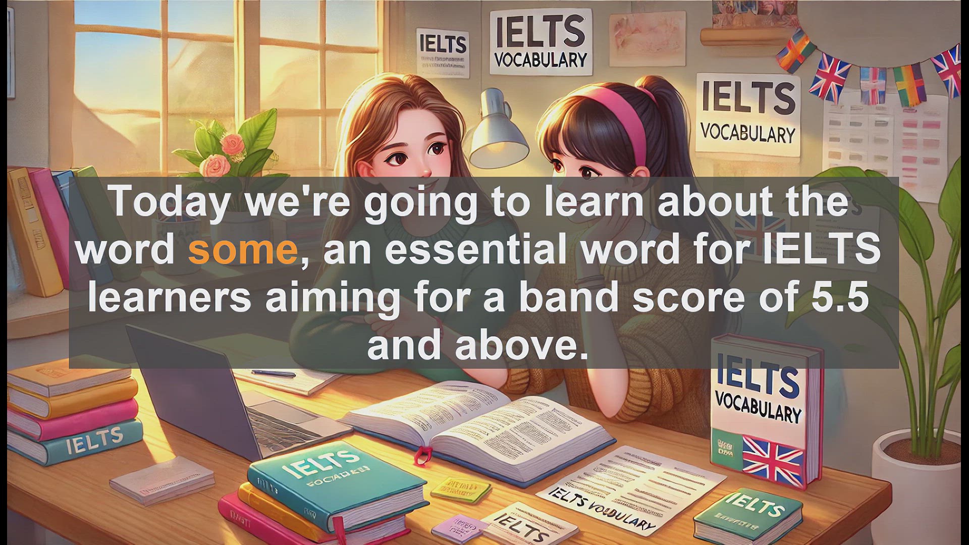 'Video thumbnail for 2500 Must Know IELTS 5.5 Vocabulary - Understanding 'Some': A Key Word for IELTS Success'