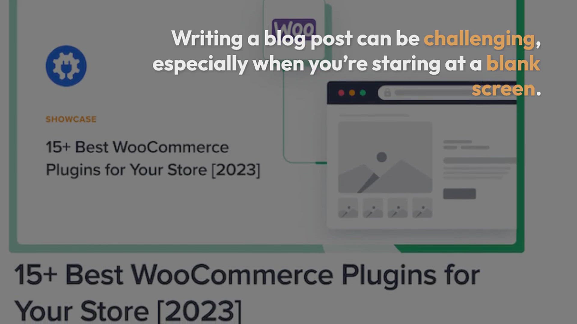 'Video thumbnail for How to Write a Great Blog Post (Structure + Examples)'
