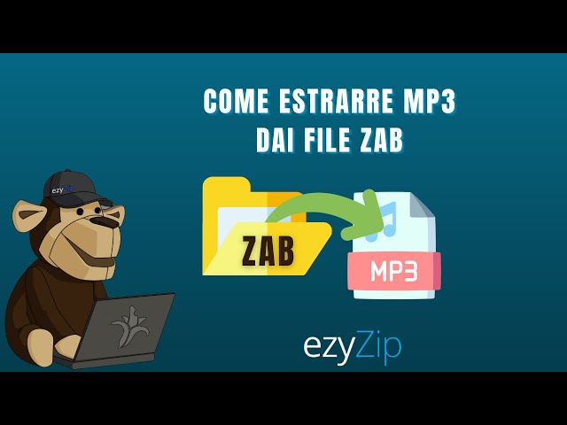 'Video thumbnail for 📦 Come estrarre MP3 da file ZAB online gratuitamente | Nessuna installazione software richiesta'