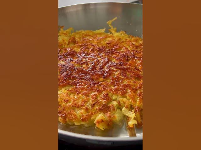 'Video thumbnail for Musst du probieren: Flammkuchen-Rösti! 🤩 #shorts'