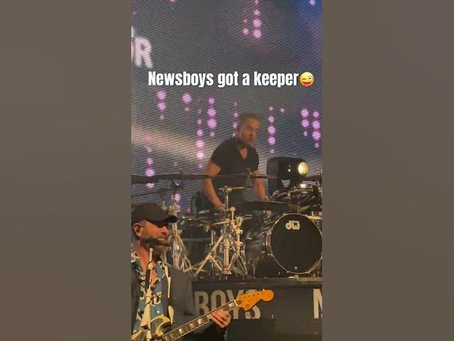 Video thumbnail for Newsboys got a keeper😜