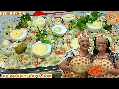 'Video thumbnail for Salada de Maionese Fácil e Rápida @Culinariaterapia'