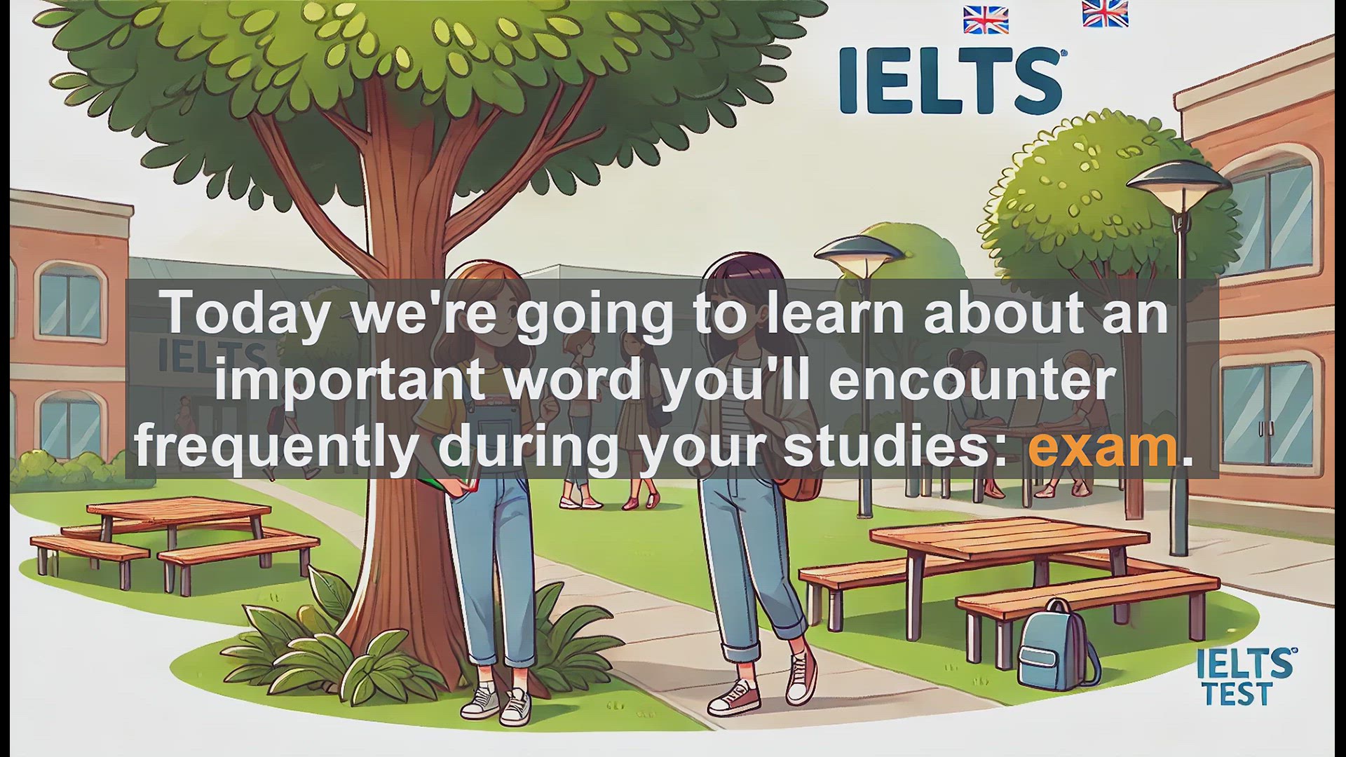 'Video thumbnail for 2500 Must Know IELTS 5.5 Vocabulary - IELTS Vocabulary: Understanding the Word 'Exam''