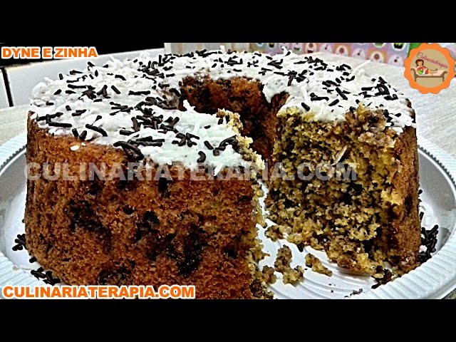 'Video thumbnail for Bolo Caseiro Formigueiro de Cenoura com Cobertura - Culinária Terapia por Dyne e Zinha'