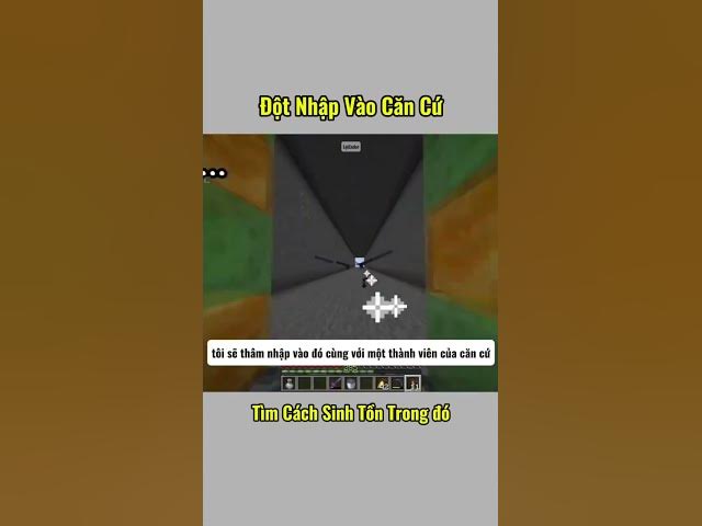 Video thumbnail for Đột Nhập Vào Căn Cứ Tìm Cách Sinh Tồn Trong Đó #shorts