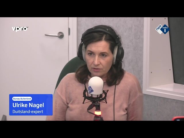 'Video thumbnail for 2025-02-24 Ulrike Nagel op Radio 1 Bureau Buitenland: Merz mag aan de bak'