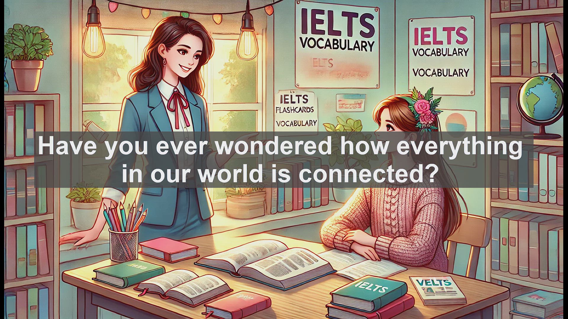 'Video thumbnail for 2500 Must Know IELTS 5.5 Vocabulary - Understanding the Word 'Link': Connecting Ideas in English'
