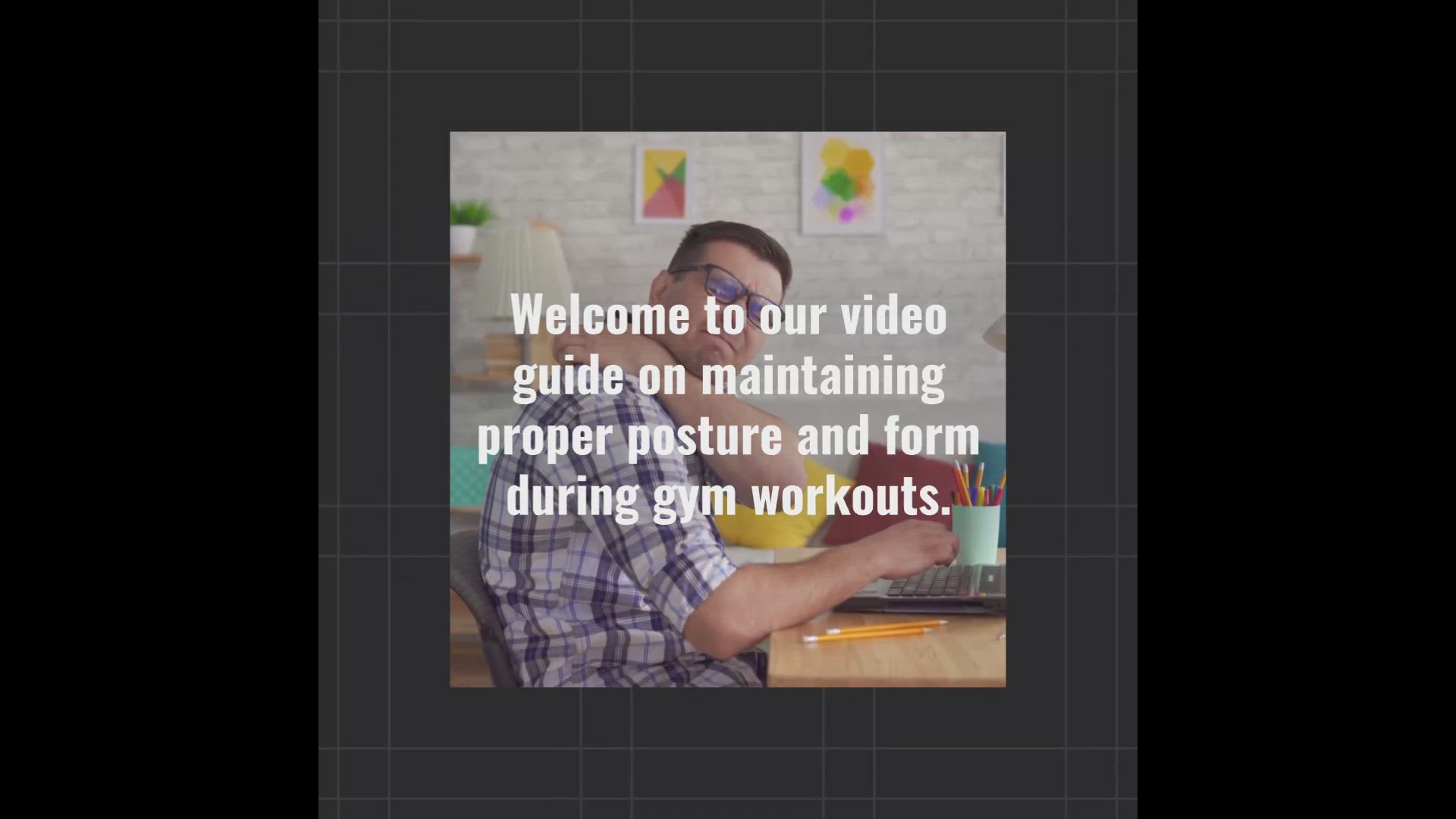 'Video thumbnail for Posture at the Gym: Proper Form During Workouts'