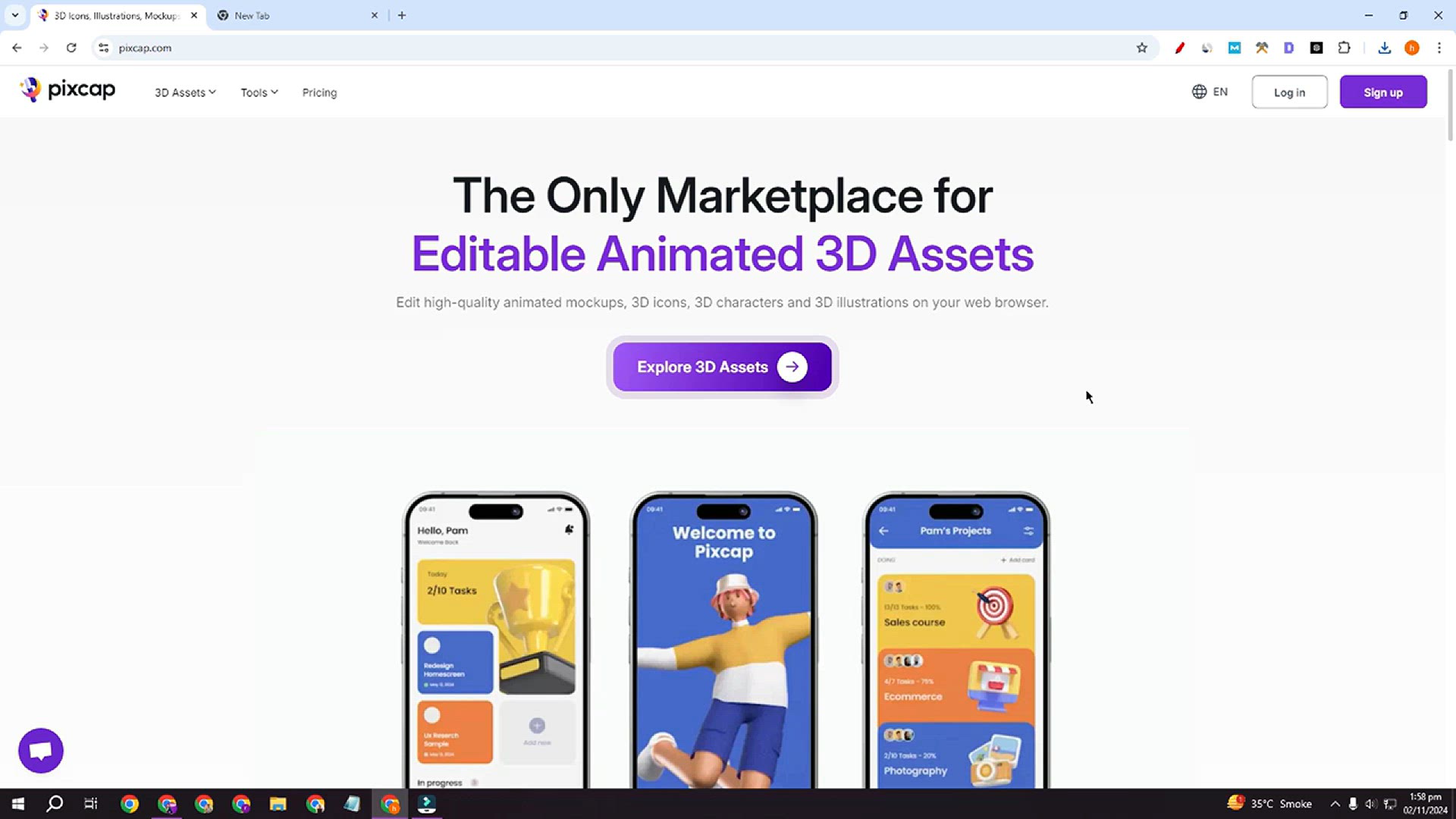 'Video thumbnail for How to Get 1000+ 3D Icons and Elements Using Pixcap'