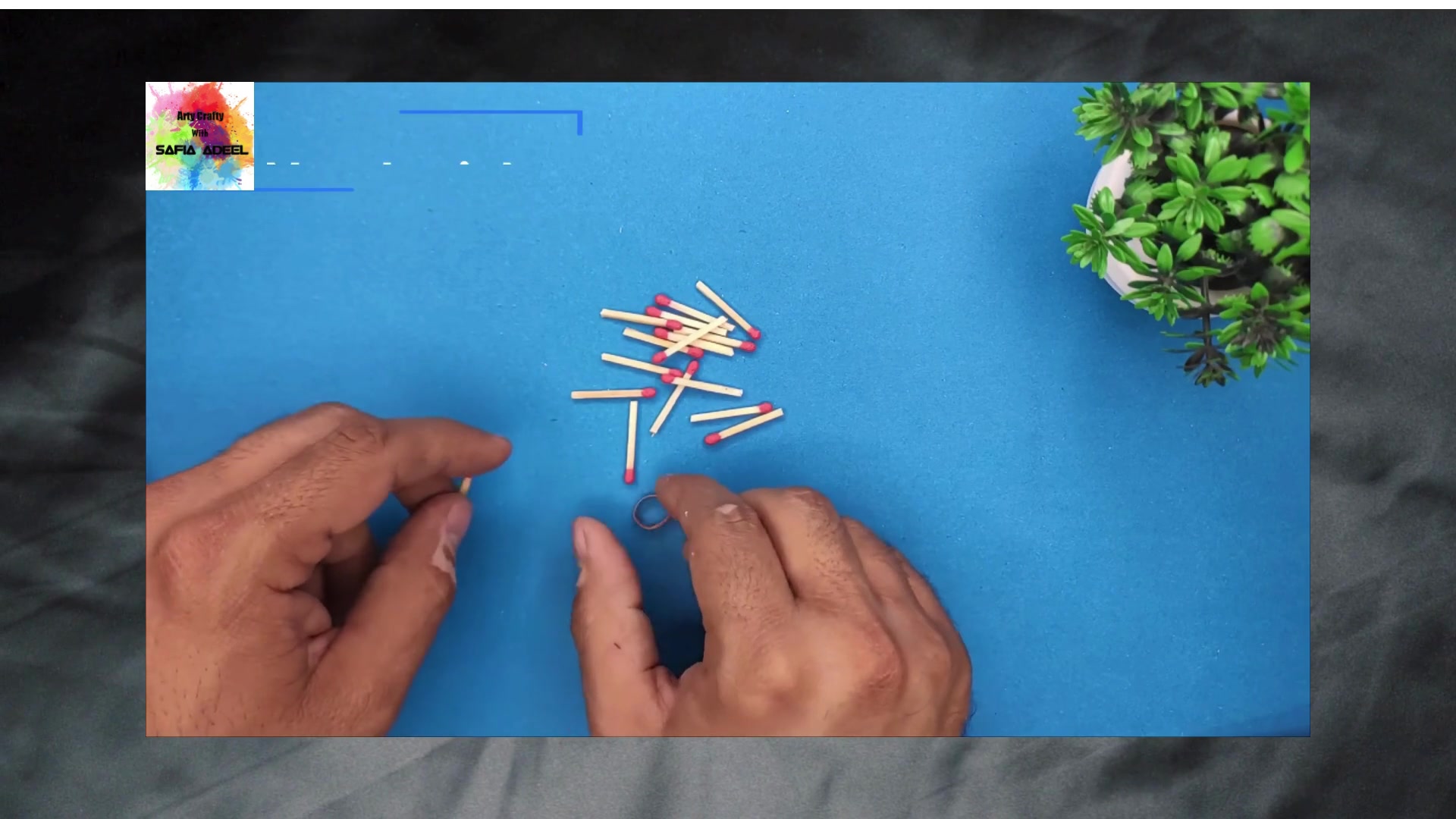 Video thumbnail for BIYCYCLE  USING  ONLY  MATCHSTICKS!!