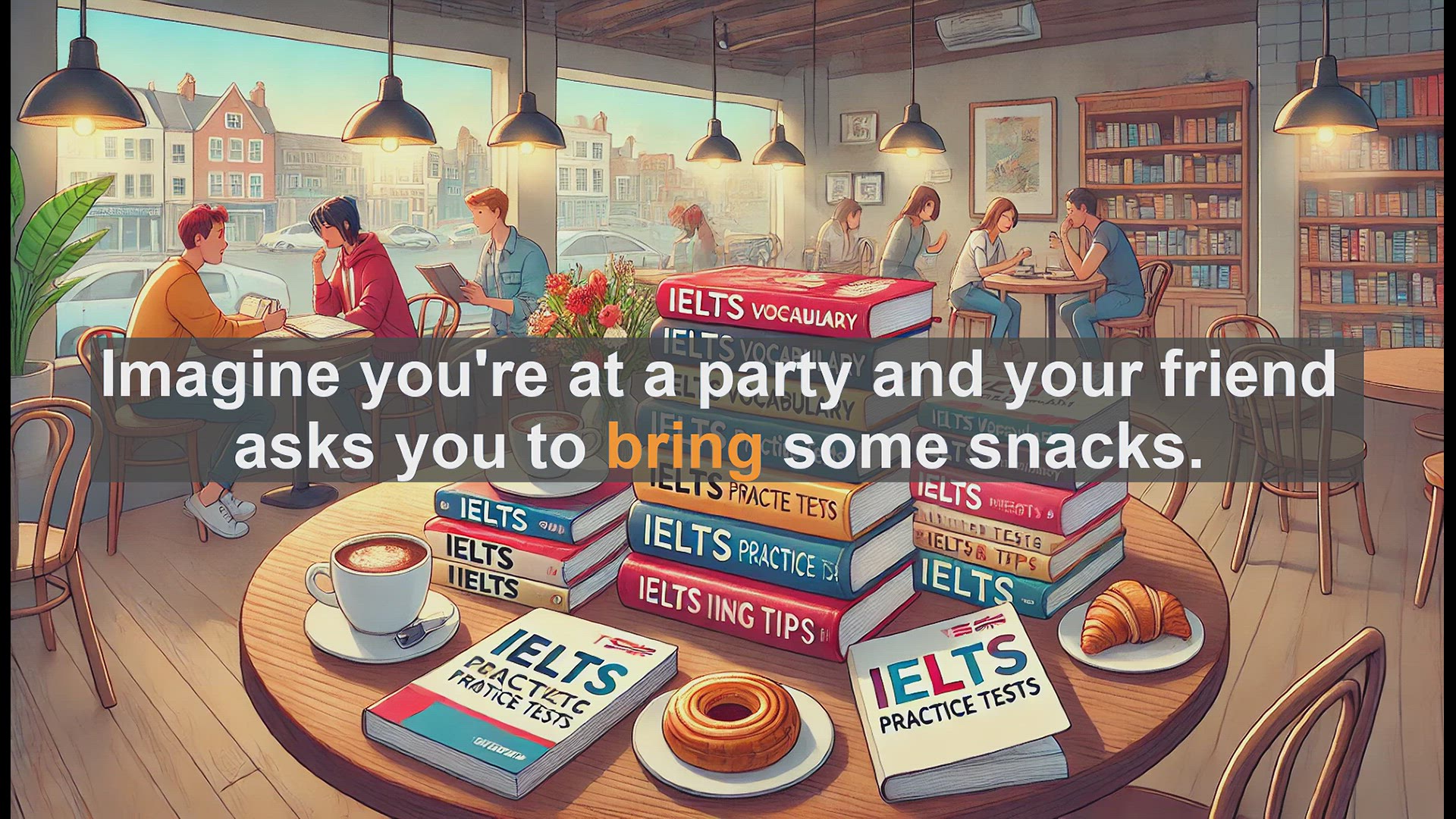 'Video thumbnail for 2500 Must Know IELTS 5.5 Vocabulary - Learn the Word 'Bring': Boost Your IELTS Vocabulary'