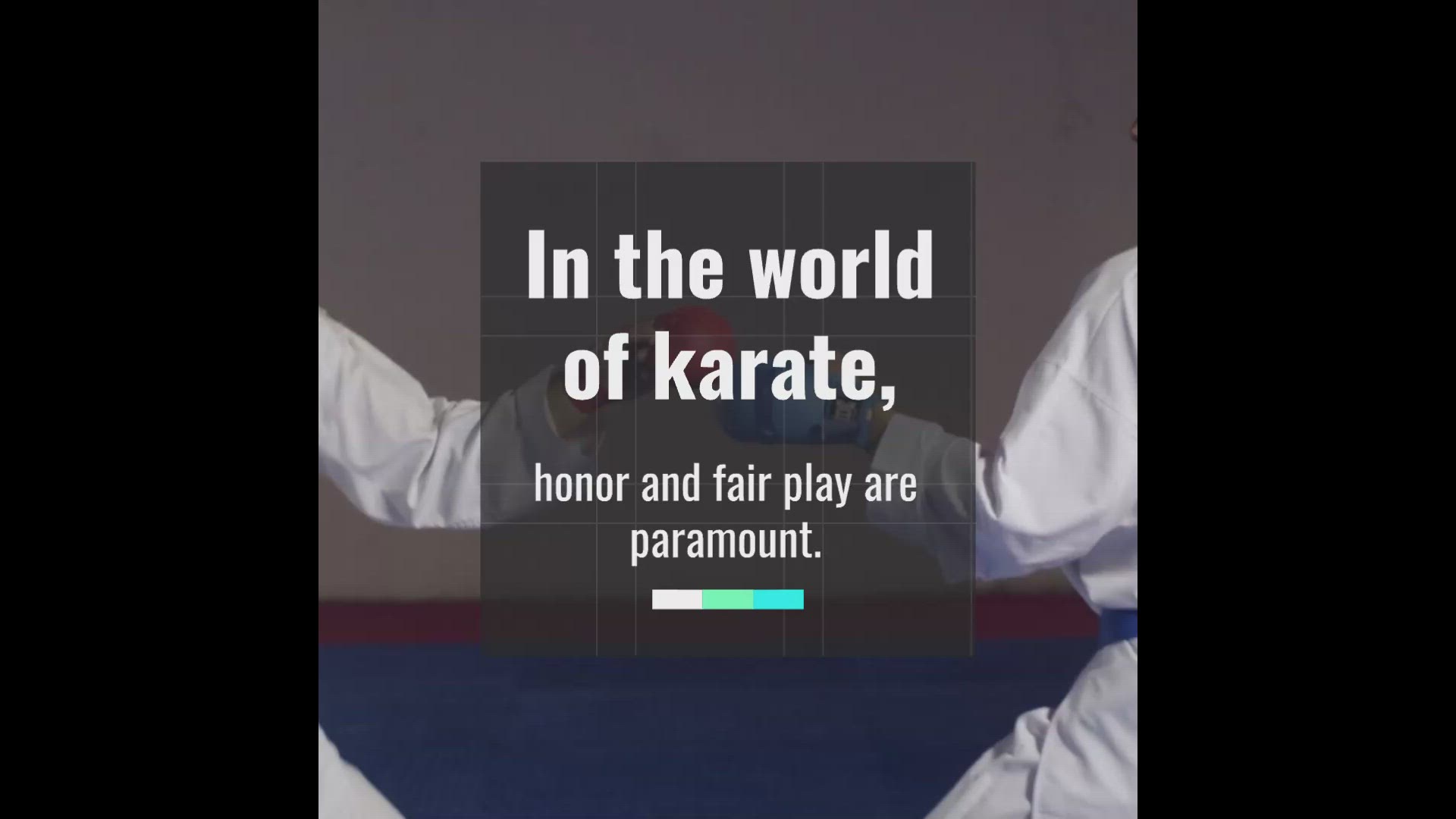 'Video thumbnail for Karate and Sportsmanship: Valuing Honor and Fair Play'