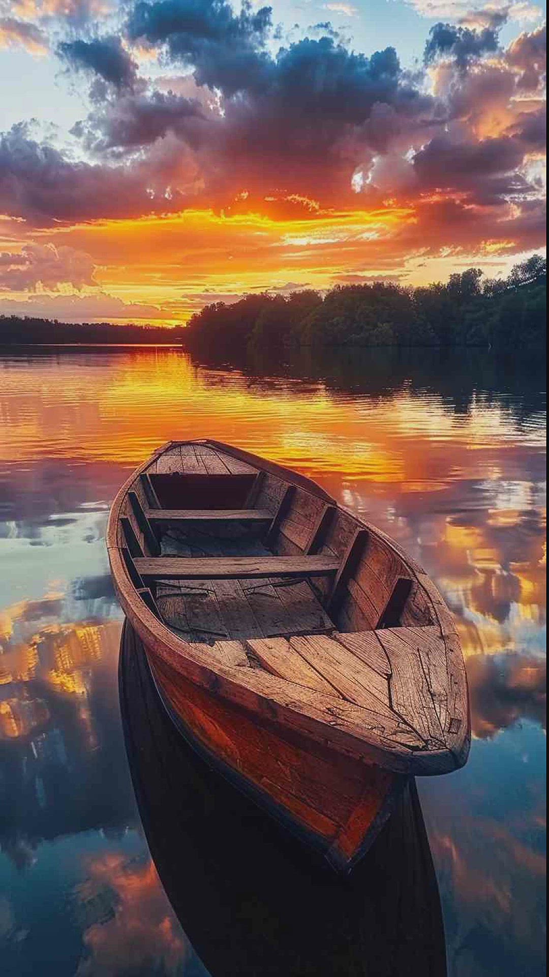 'Video thumbnail for sunset boat wallpaper'