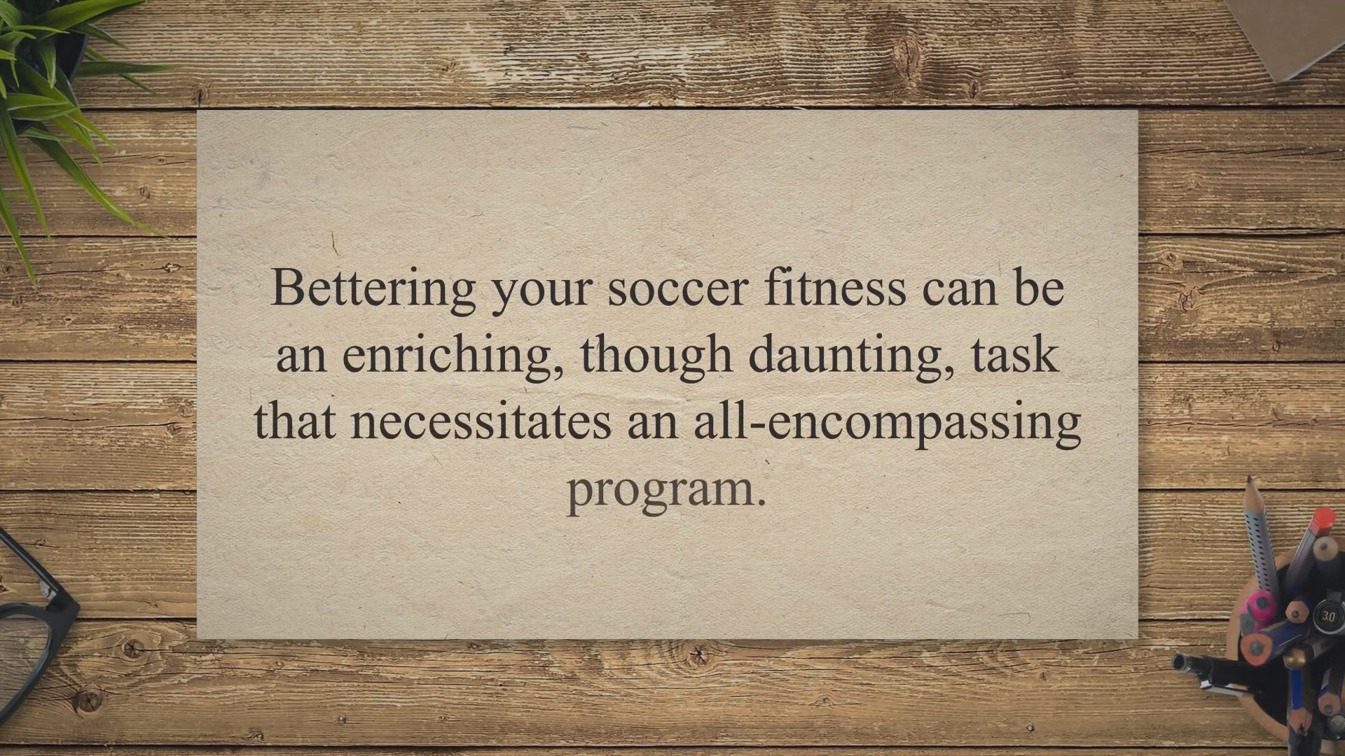 Video thumbnail for How to Improve Your Soccer Fitness: Tips for a Successful Training Program
