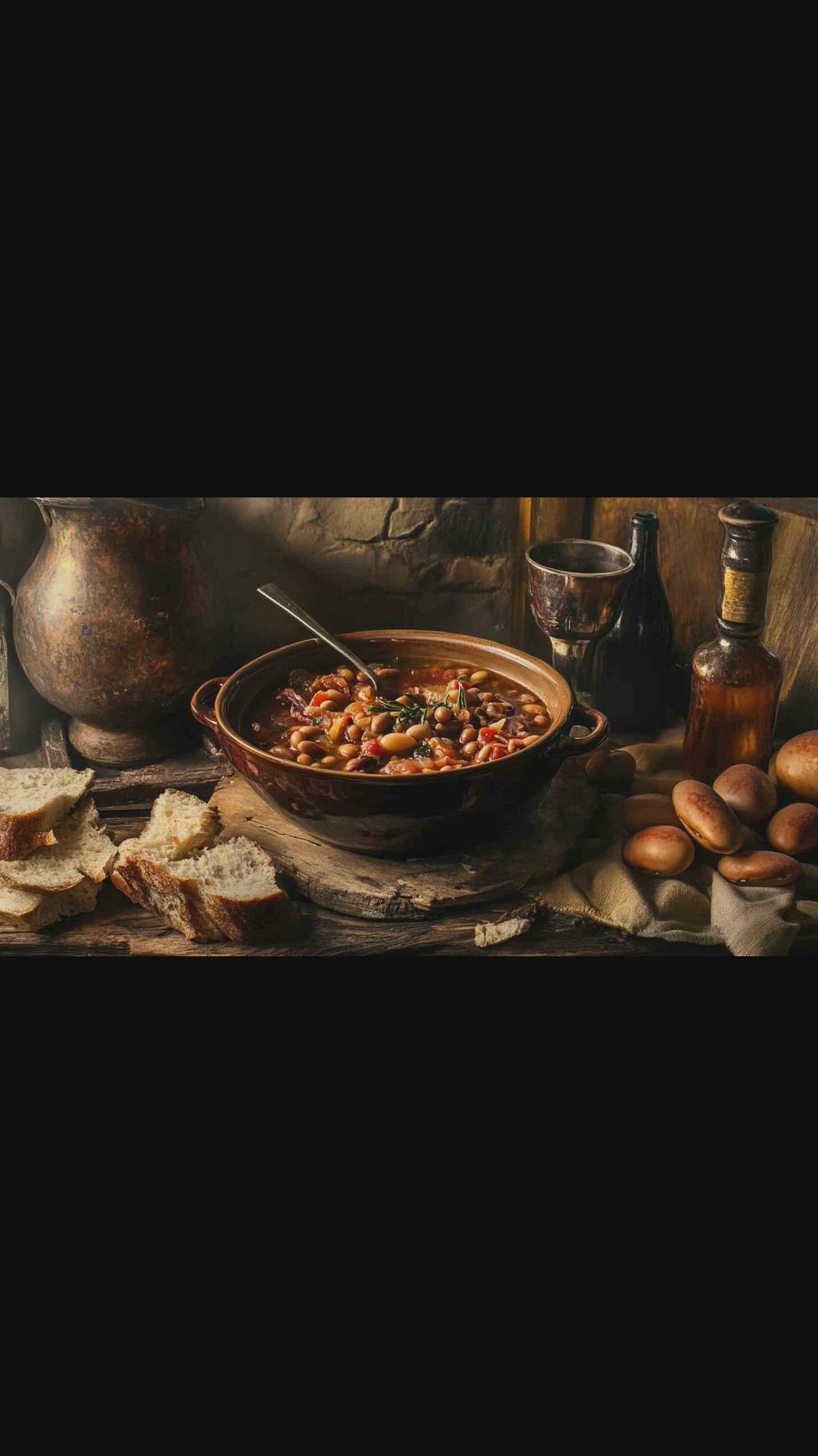 'Video thumbnail for Slow Cooker Tuscan Bean Soup'