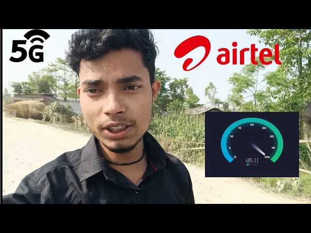 Video thumbnail for Airtel 5G Speed Test Vlog Airtel 5G Forbesganj