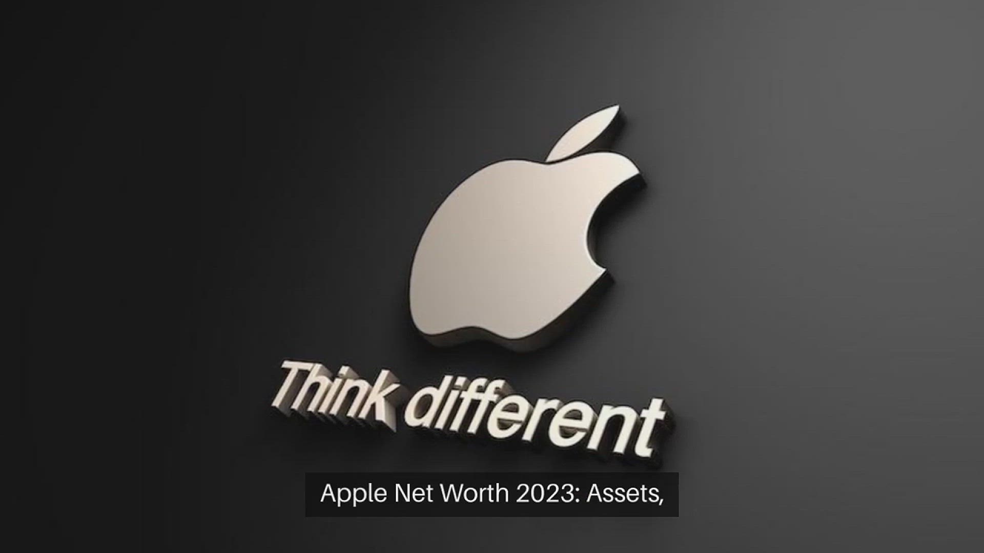 'Video thumbnail for Apple's Net Worth'