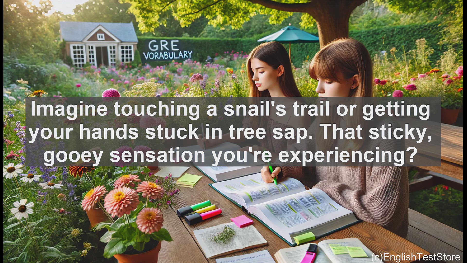 'Video thumbnail for GRE Vocabulary Lesson: Exploring the Sticky World of Viscid'