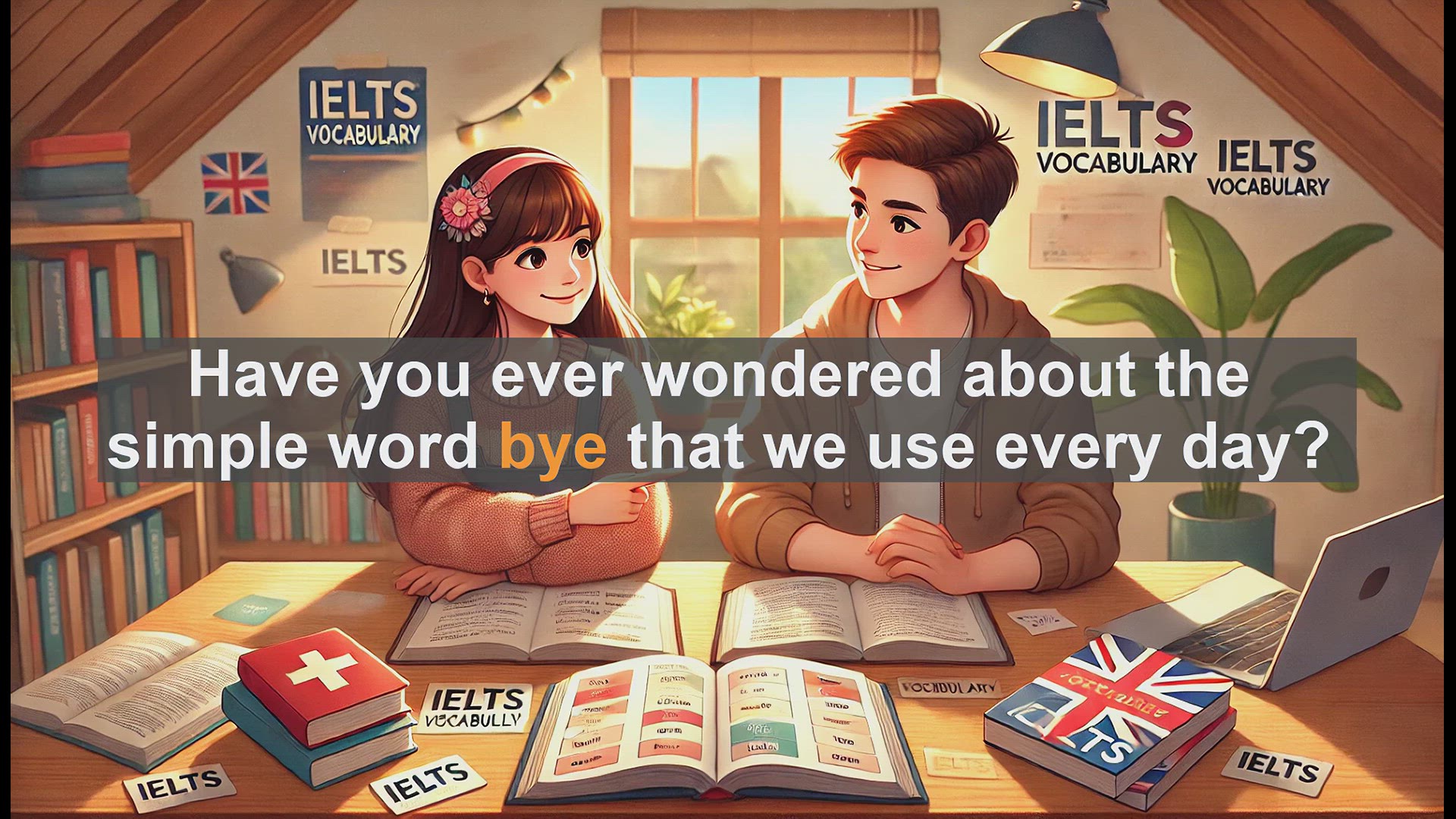 'Video thumbnail for 2500 Must Know IELTS 5.5 Vocabulary - Understanding 'Bye': A Guide for IELTS Learners'