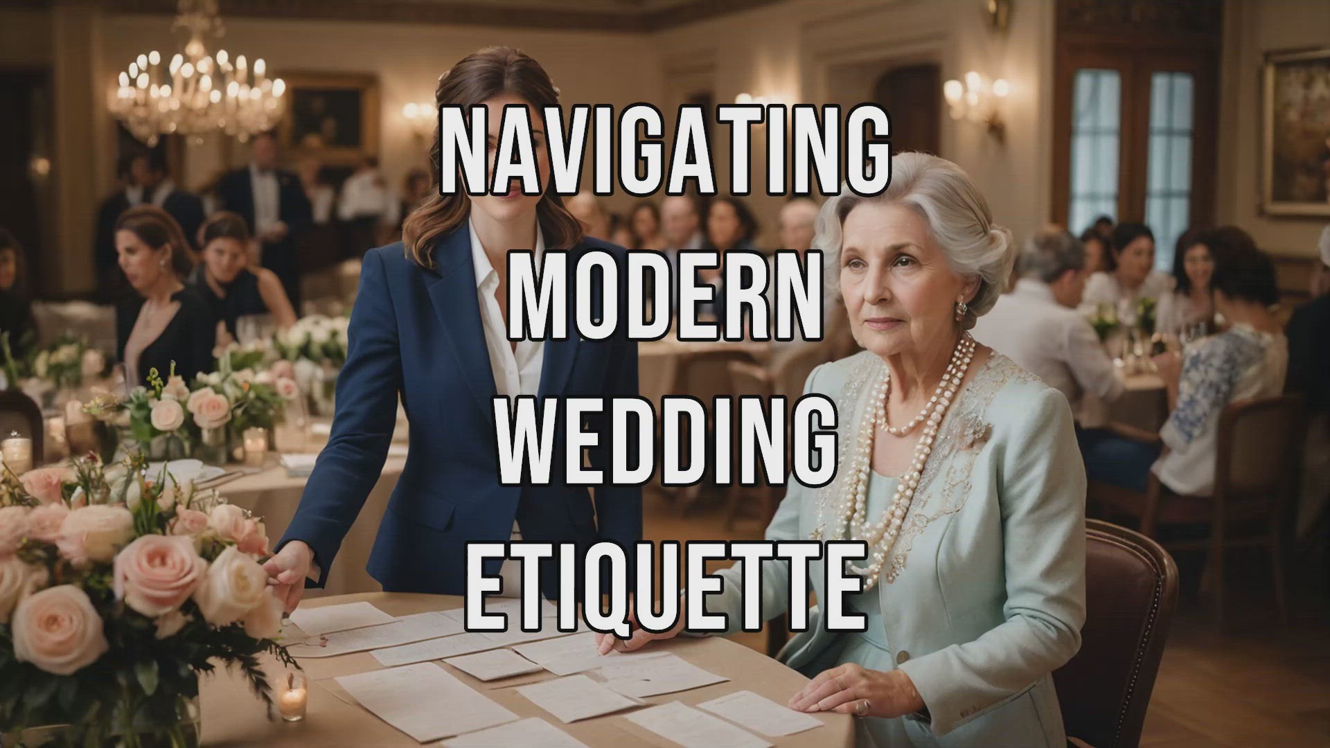 'Video thumbnail for Navigating Modern Wedding Etiquette'