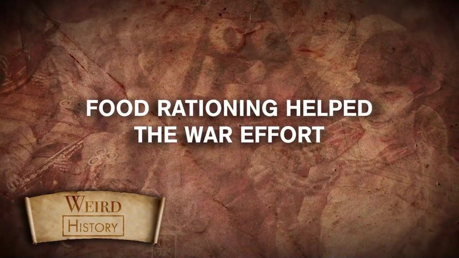 Video thumbnail for Here's What People Ate To Survive During WWII