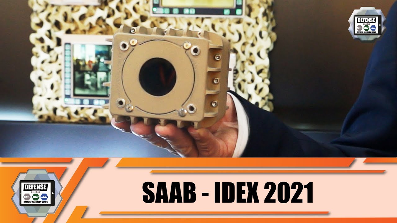 'Video thumbnail for IDEX 2021 Saab reveals Rugged Camera Module – Infrared as first UAE-developed product Abu Dhabi UAE'