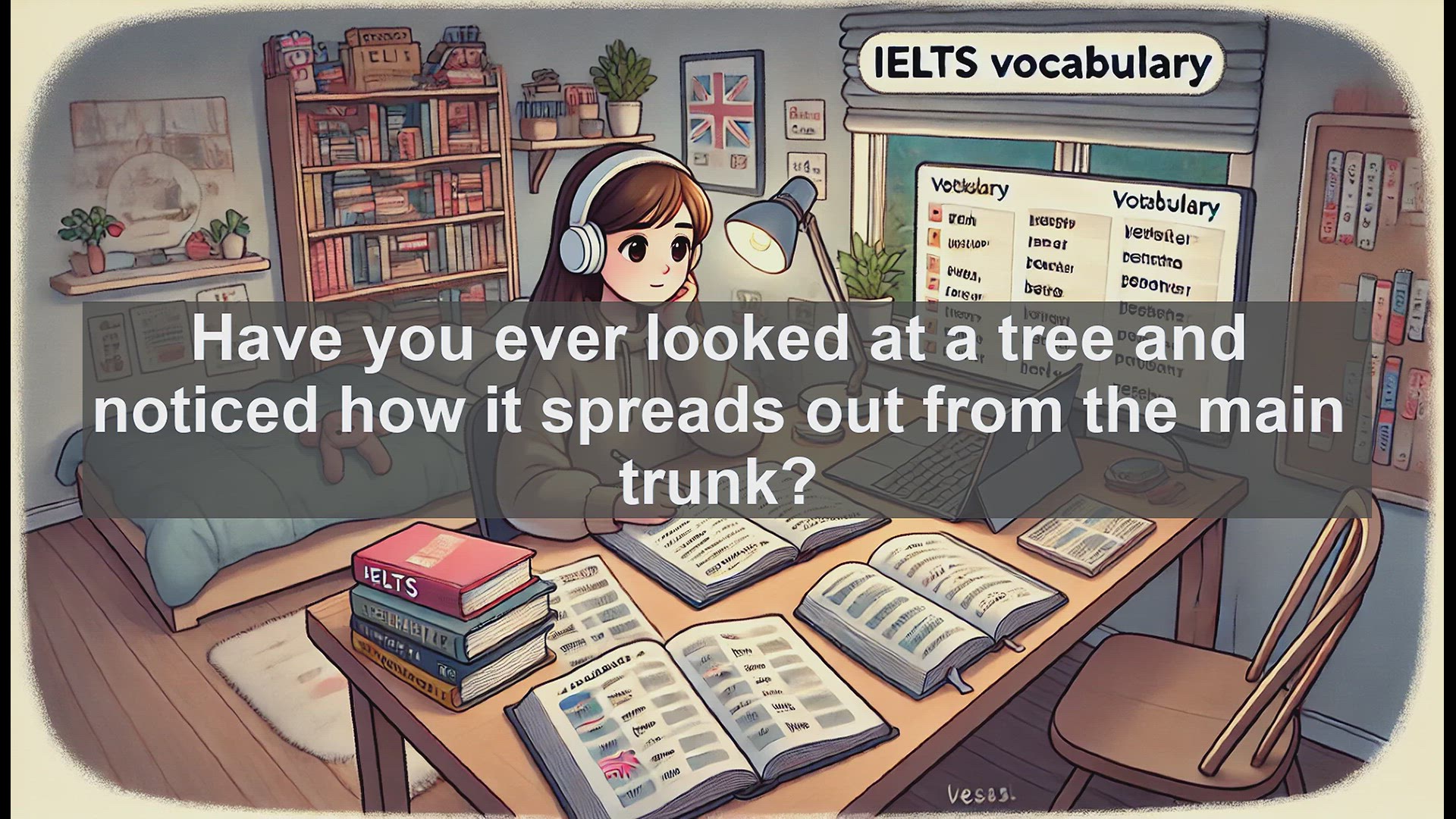 'Video thumbnail for 2500 Must Know IELTS 5.5 Vocabulary - Understanding the Word 'Branch' in English'