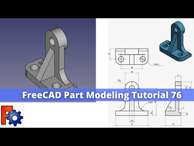 'Video thumbnail for FreeCAD Part Modeling Tutorial 76 | FreeCAD Tutorial | Mechnexus |'