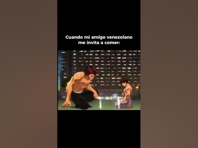 Video thumbnail for #shorts de Baki - un poco de humor 🤣 #baki #venezuela #humormeme #anime #