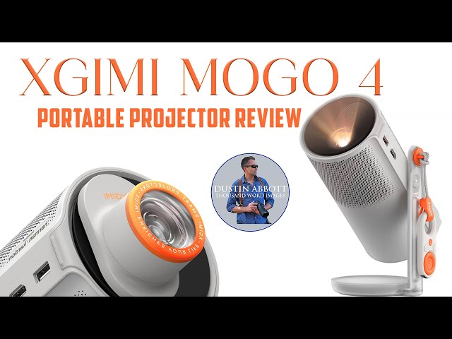 Video thumbnail for XGIMI MoGo 4 Portable Projector Review | Sight, Sound, and Mood?