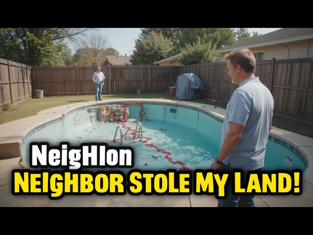 Video thumbnail for Neighbor Betrayed Me by Building a Pool on My Property — The Shocking Truth | True Story