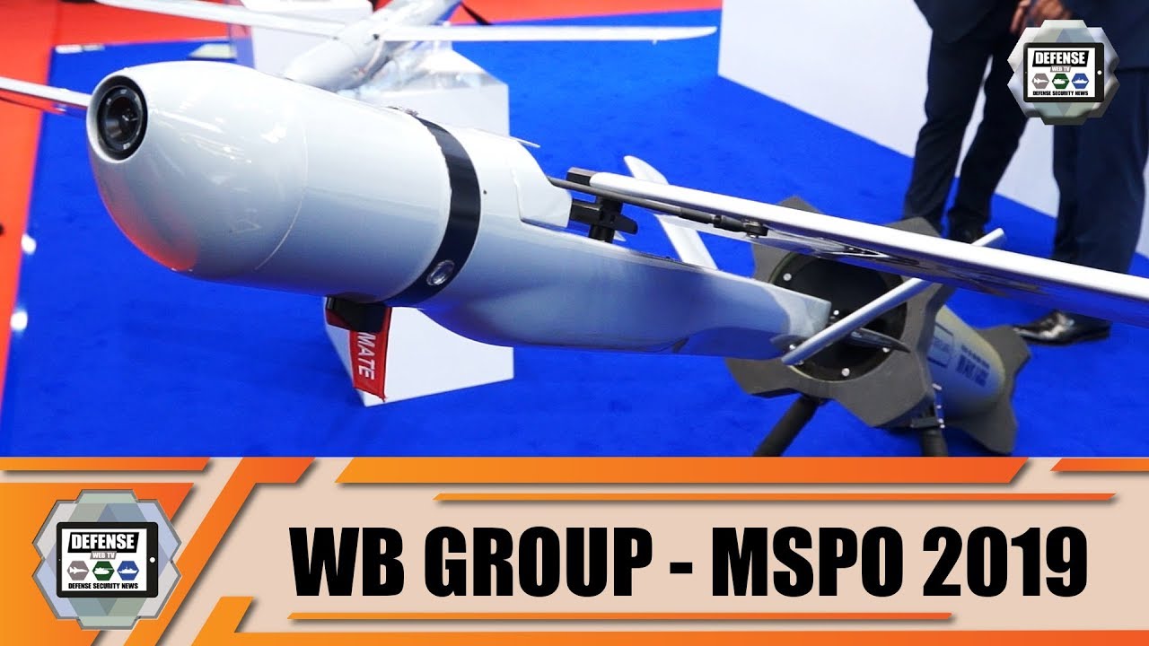 'Video thumbnail for MSPO 2019 Polish Company WB Group unveils three new UAVs Unmanned Aerial Vehicles Systems'