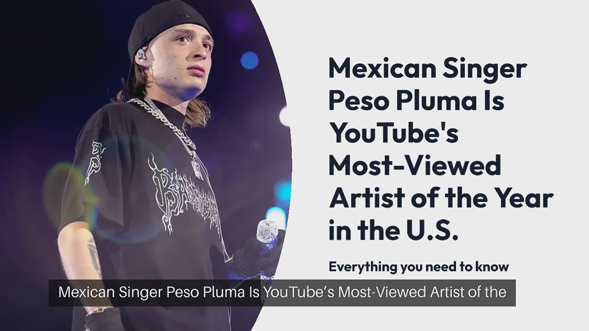 Mexican singer Peso Pluma discusses authenticity behind his music