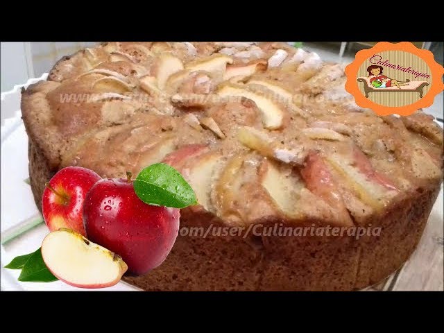 'Video thumbnail for BOLO DE MAÇÃ COM CANELA E UVAS PASSAS AO RUM | COMO FAZER BOLO DE MAÇÃ'